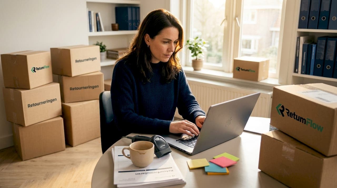Retouren verwerken zonder vaste kosten: stappenplan